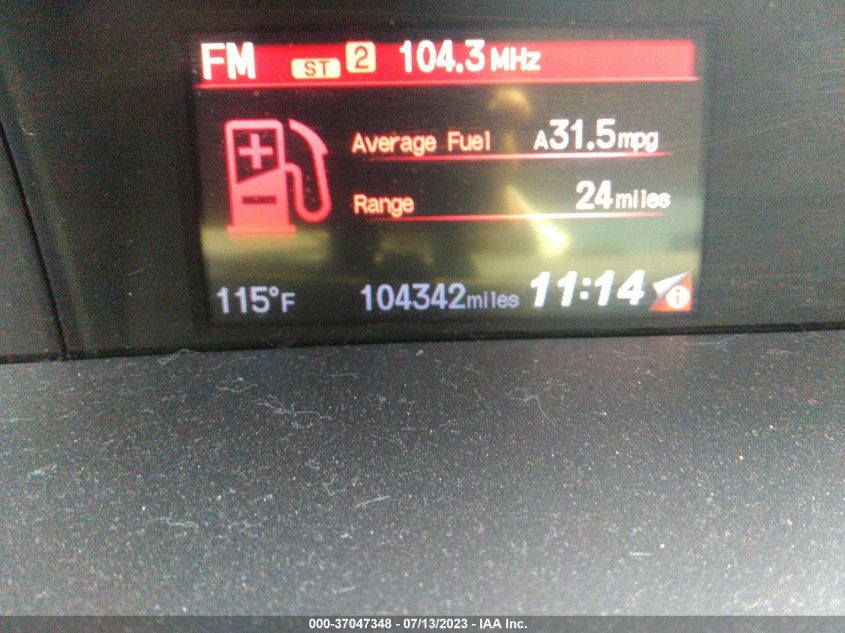 2015 HONDA CIVIC SEDAN EX - 19XFB2F85FE009953
