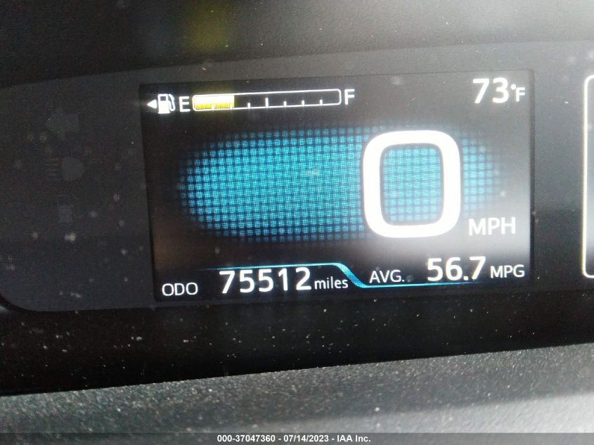 2016 TOYOTA PRIUS FOUR - JTDKARFU5G3018572