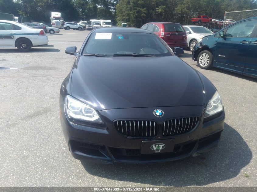 2013 BMW 6 SERIES 640I - WBA6A0C53DDF14356