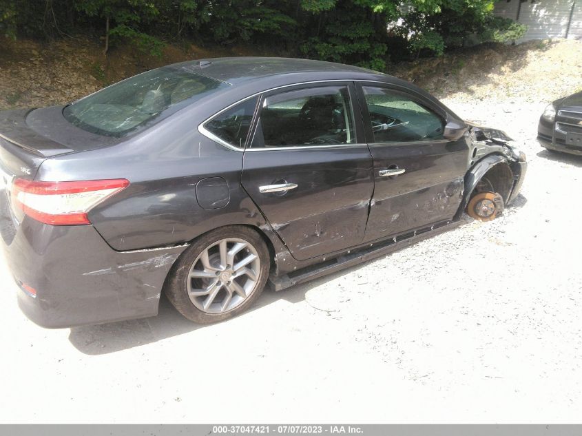 2014 NISSAN SENTRA SR - 3N1AB7APXEY224895