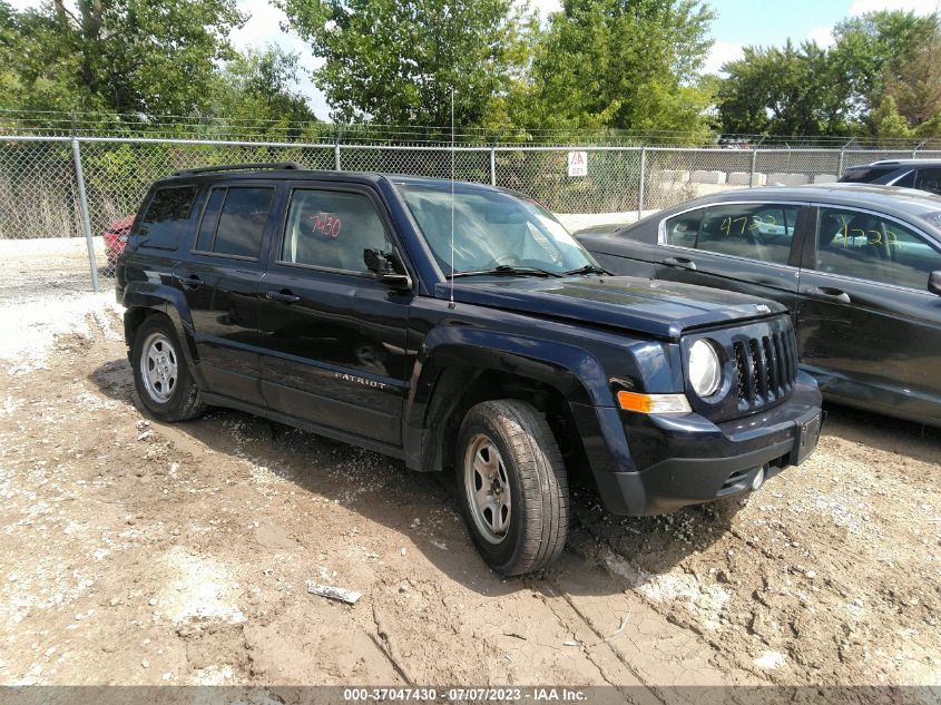 2014 JEEP PATRIOT SPORT - 1C4NJPBB4ED916139