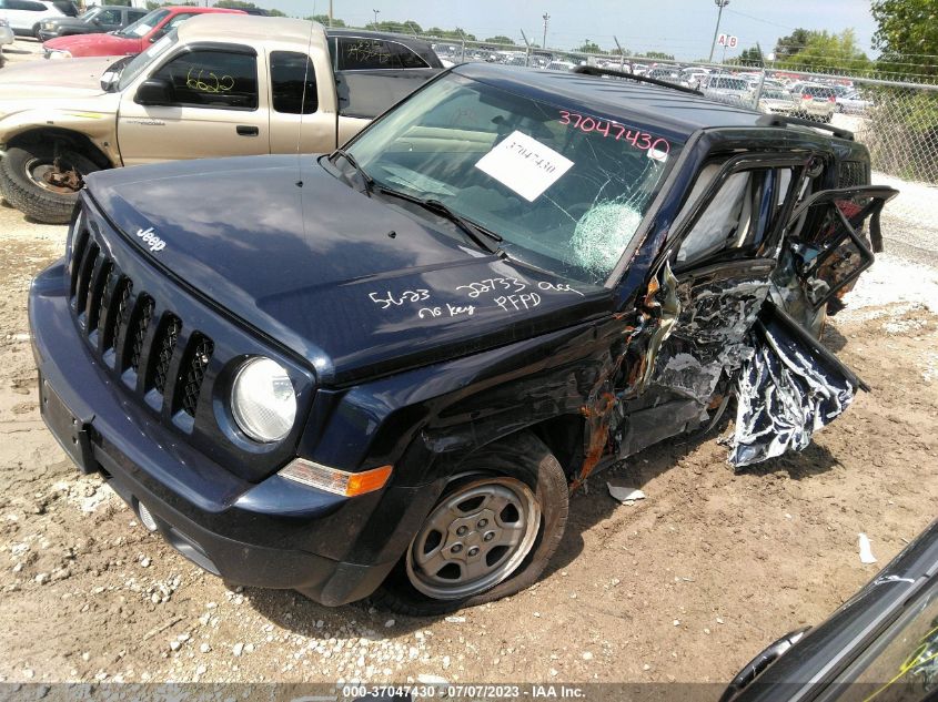 2014 JEEP PATRIOT SPORT - 1C4NJPBB4ED916139