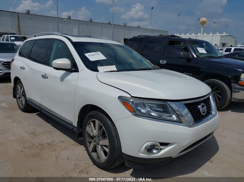 2014 NISSAN PATHFINDER PLATINUM - 5N1AR2MM5EC646333