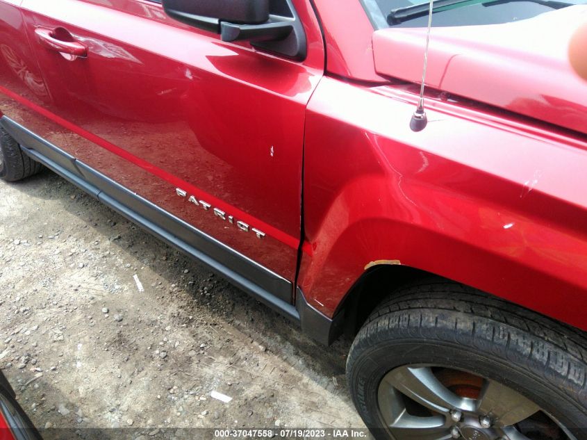 2015 JEEP PATRIOT HIGH ALTITUDE EDITION - 1C4NJRFB2FD439282