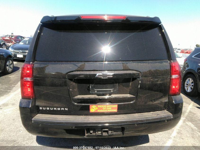 2016 CHEVROLET SUBURBAN LT - 1GNSCHKC2GR328040
