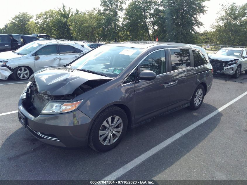 2014 HONDA ODYSSEY EX-L 5FNRL5H68EB084517