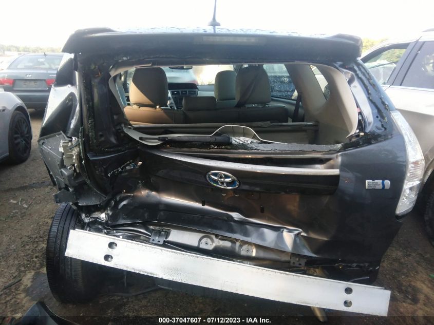 2014 TOYOTA PRIUS V TWO/THREE/FIVE - JTDZN3EU8E3309159