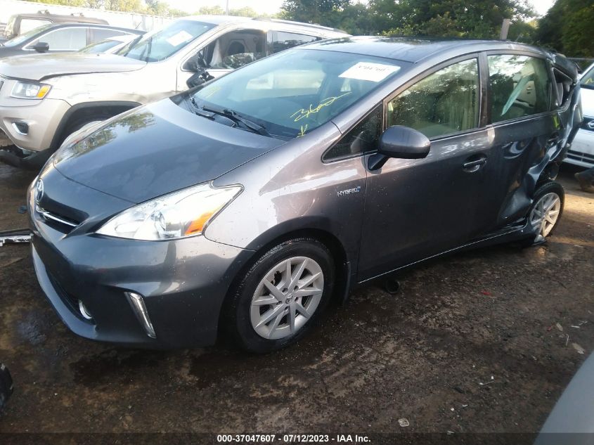 2014 TOYOTA PRIUS V TWO/THREE/FIVE - JTDZN3EU8E3309159