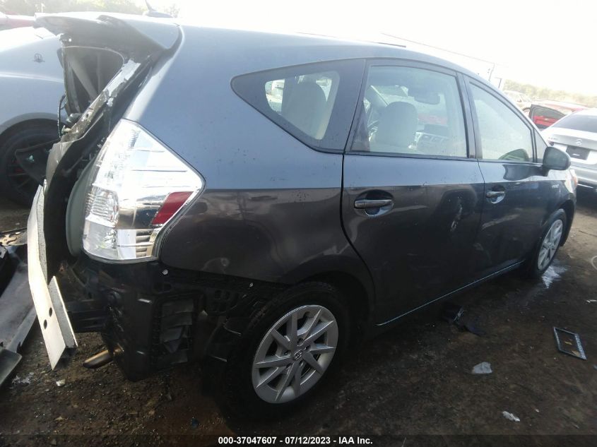 2014 TOYOTA PRIUS V TWO/THREE/FIVE - JTDZN3EU8E3309159