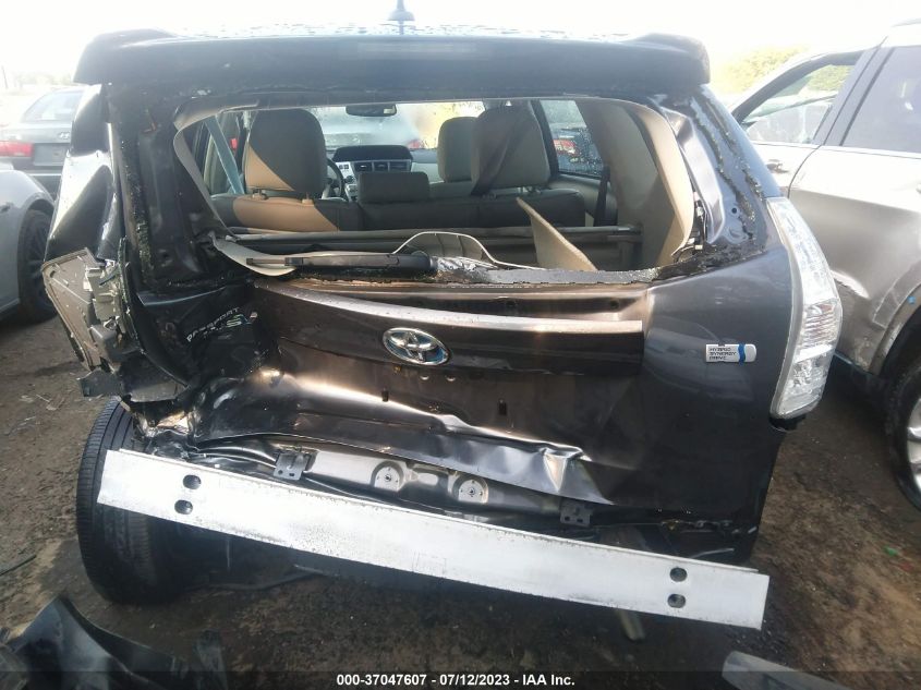 2014 TOYOTA PRIUS V TWO/THREE/FIVE - JTDZN3EU8E3309159
