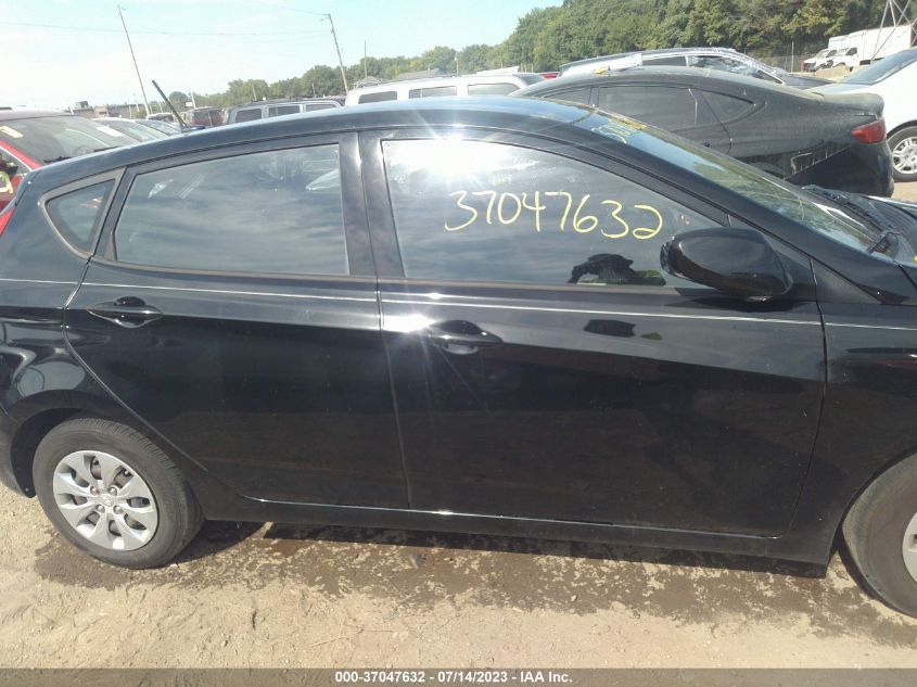 2016 HYUNDAI ACCENT SE - KMHCT5AE6GU268822