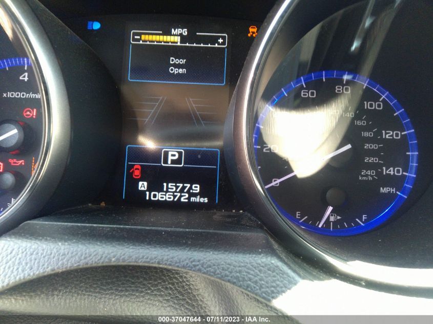 2016 SUBARU LEGACY 2.5I LIMITED - 4S3BNAN65G3031881