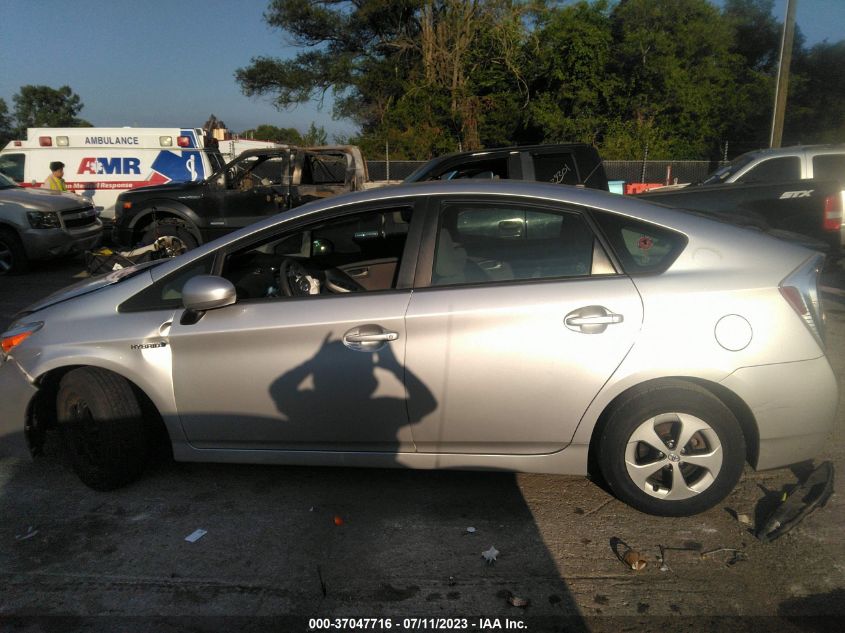 2013 TOYOTA PRIUS ONE/TWO/THREE/FOUR/FIVE - JTDKN3DU4D5636518
