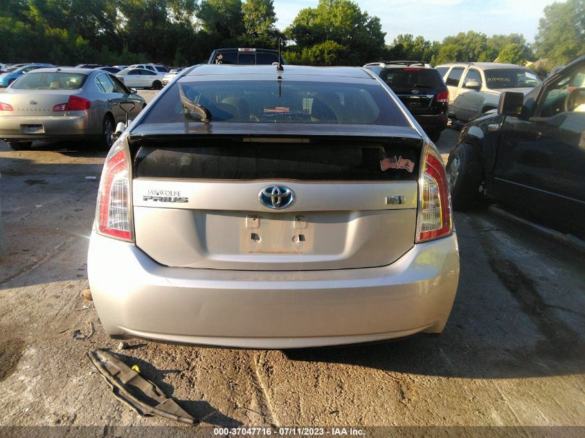 2013 TOYOTA PRIUS ONE/TWO/THREE/FOUR/FIVE - JTDKN3DU4D5636518