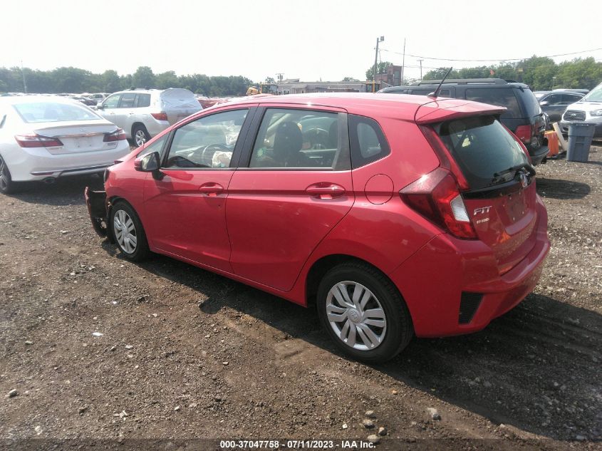 2016 HONDA FIT LX - JHMGK5H56GX002289