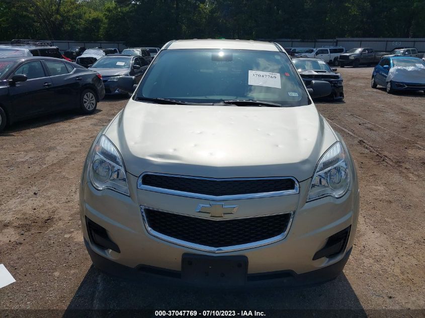 2013 CHEVROLET EQUINOX LS - 2GNALBEK4D6352164