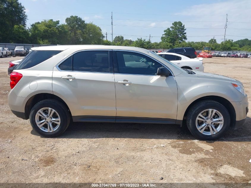 2013 CHEVROLET EQUINOX LS - 2GNALBEK4D6352164