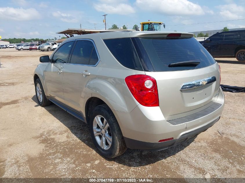 2013 CHEVROLET EQUINOX LS - 2GNALBEK4D6352164