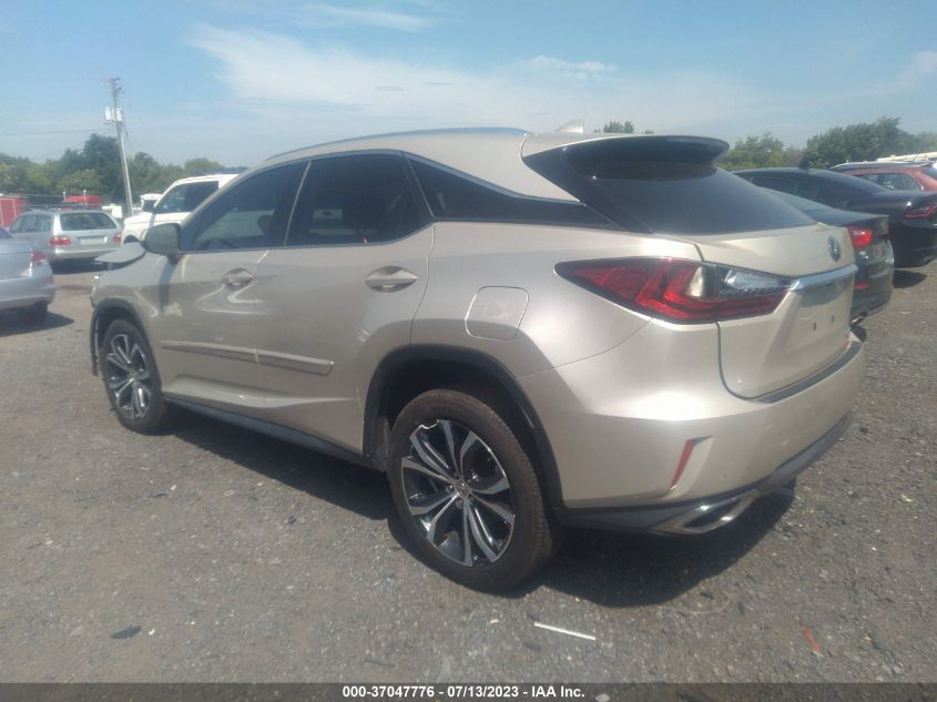 2017 LEXUS RX RX 350 - 2T2ZZMCA8HC052109