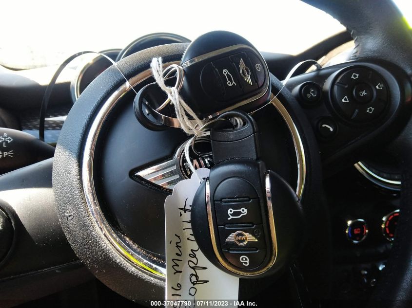 2016 MINI COOPER HARDTOP S - WMWXP7C54G2A43300