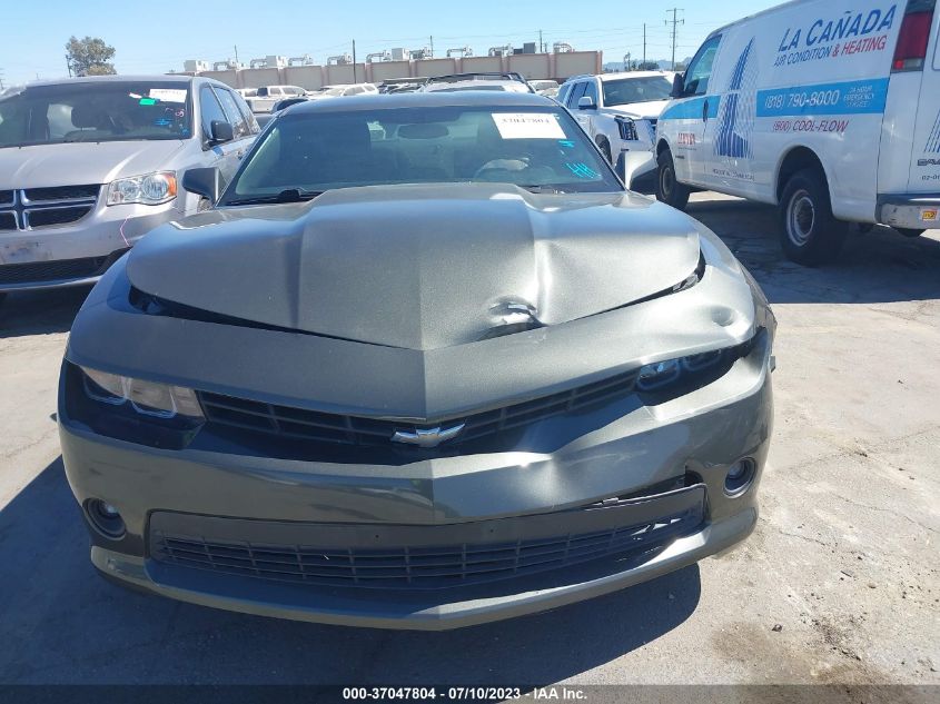 2015 CHEVROLET CAMARO LT - 2G1FD1E34F9194899