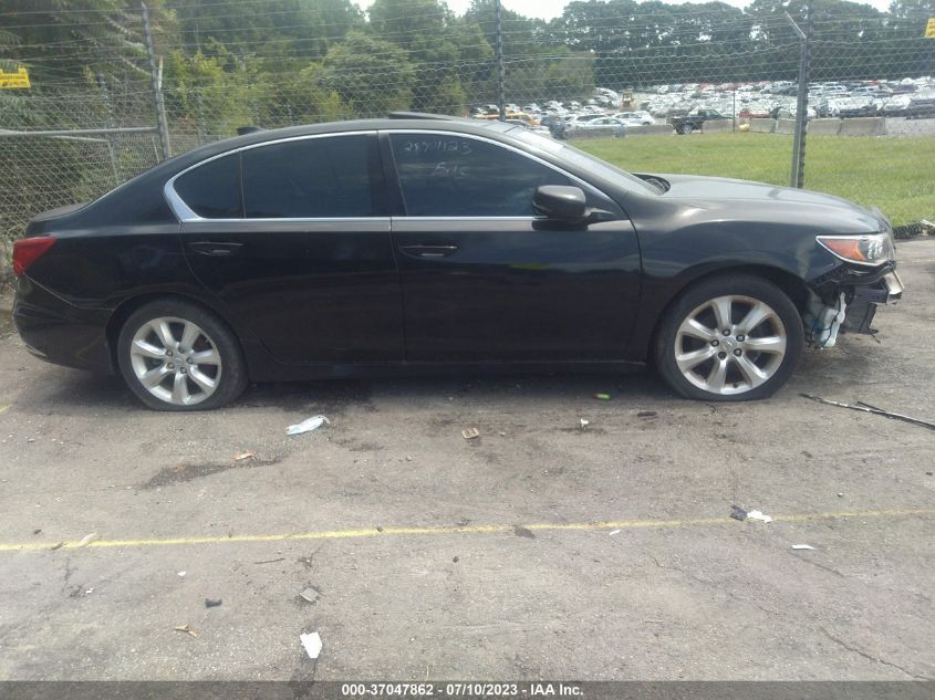 2014 ACURA RLX JH4KC1F30EC001838