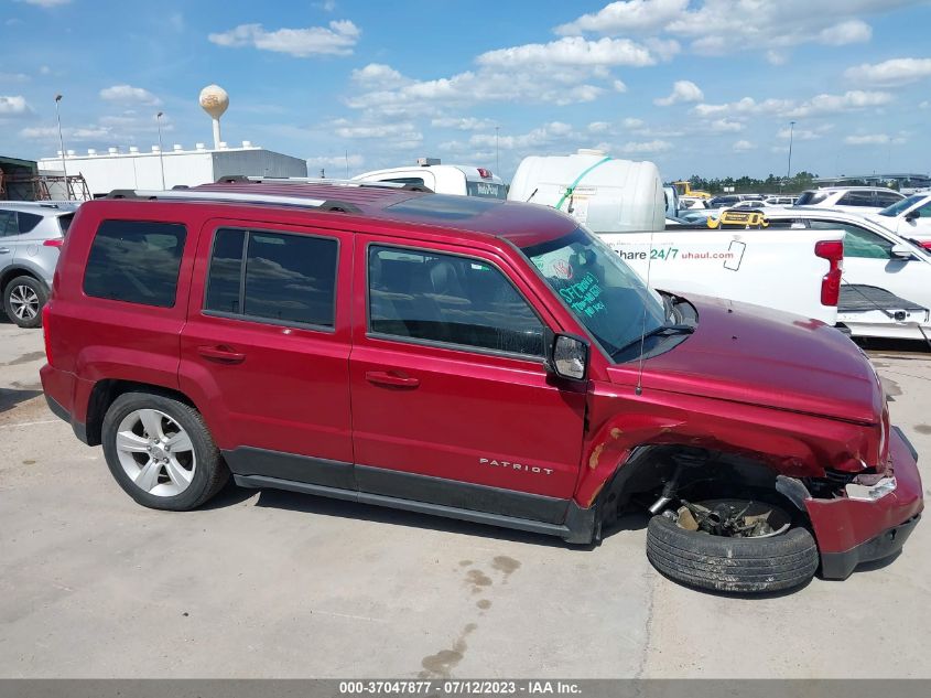 2013 JEEP PATRIOT LIMITED - 1C4NJPCBXDD140919