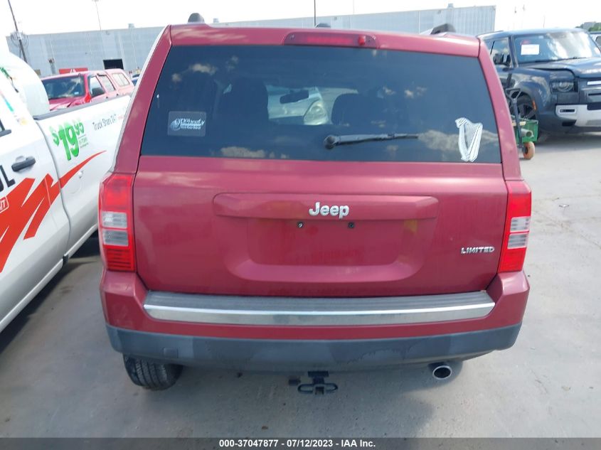 2013 JEEP PATRIOT LIMITED - 1C4NJPCBXDD140919