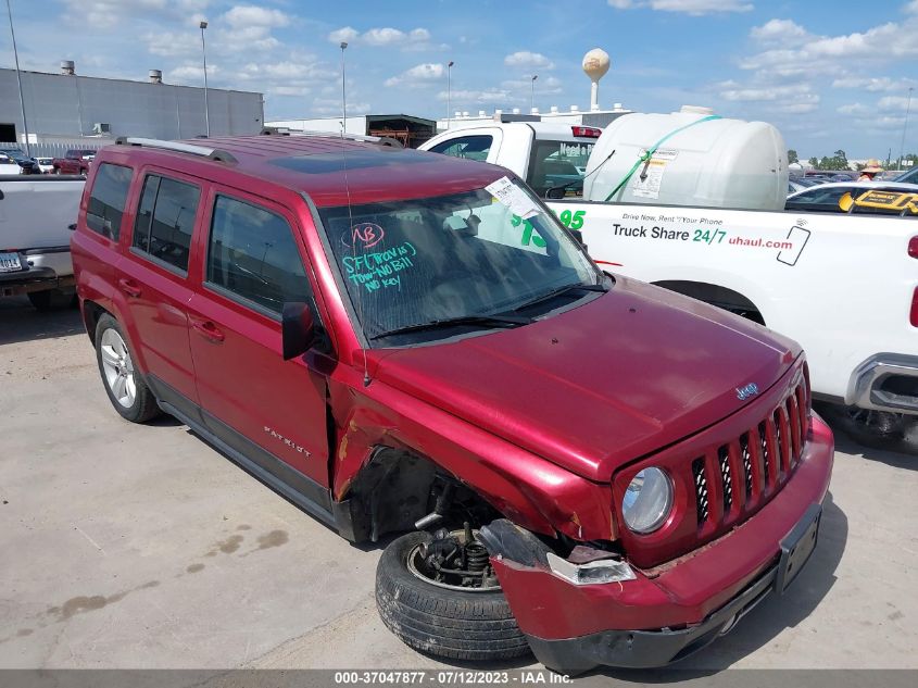 2013 JEEP PATRIOT LIMITED - 1C4NJPCBXDD140919