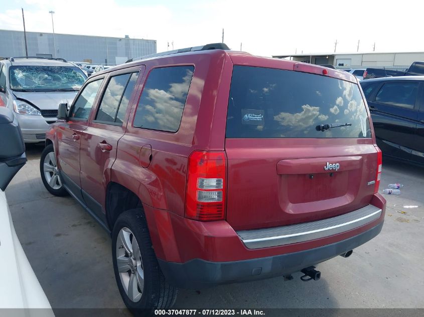 2013 JEEP PATRIOT LIMITED - 1C4NJPCBXDD140919