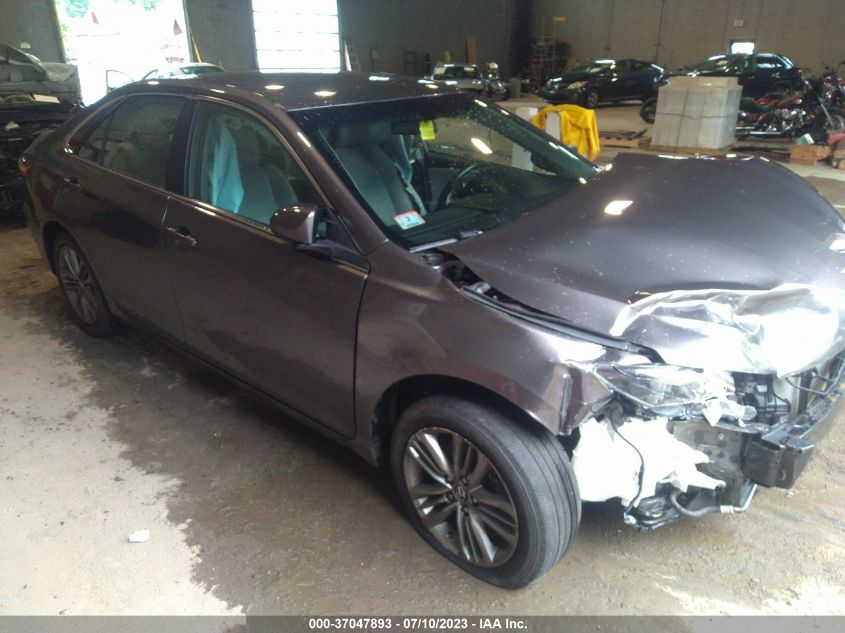 2017 TOYOTA CAMRY SE - 4T1BF1FK7HU402278