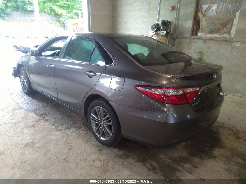 2017 TOYOTA CAMRY SE - 4T1BF1FK7HU402278