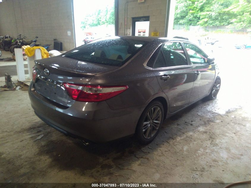 2017 TOYOTA CAMRY SE - 4T1BF1FK7HU402278