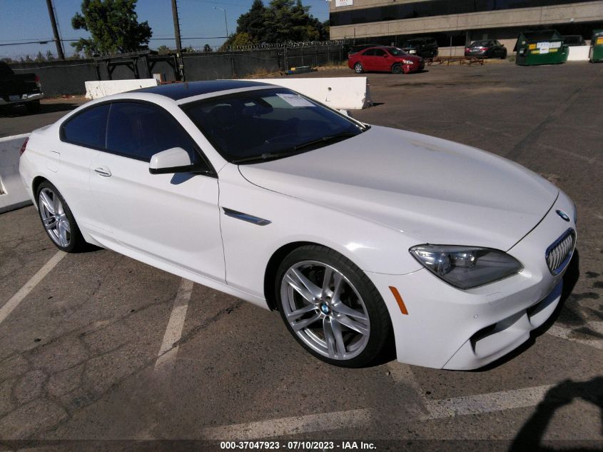 2013 BMW 6 SERIES 650I - WBAYM9C51DDW20158