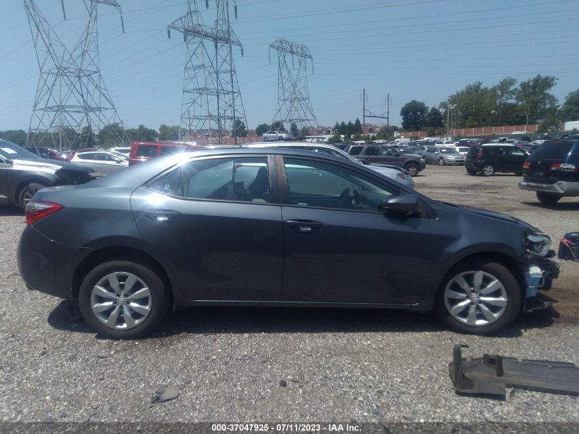2015 TOYOTA COROLLA L/LE/LE PLS/PRM/S/S PLS - 2T1BURHE4FC238157