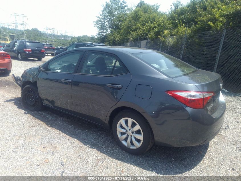 2015 TOYOTA COROLLA L/LE/LE PLS/PRM/S/S PLS - 2T1BURHE4FC238157