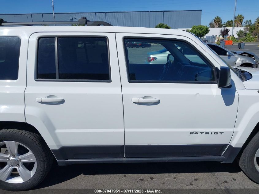 2017 JEEP PATRIOT LATITUDE - 1C4NJPFA4HD119220