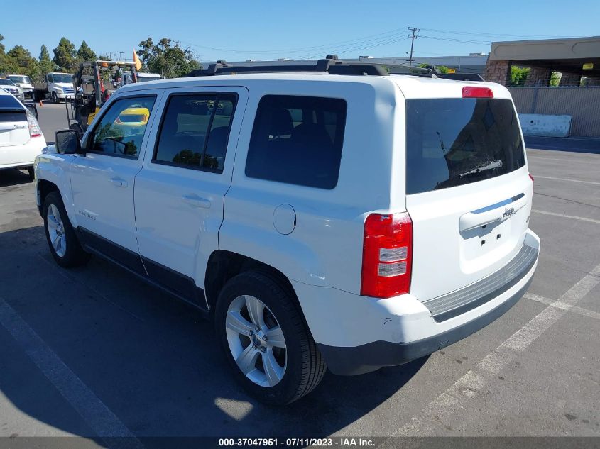 2017 JEEP PATRIOT LATITUDE - 1C4NJPFA4HD119220