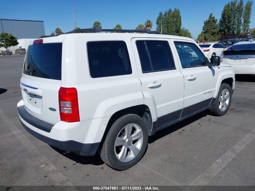 2017 JEEP PATRIOT LATITUDE - 1C4NJPFA4HD119220
