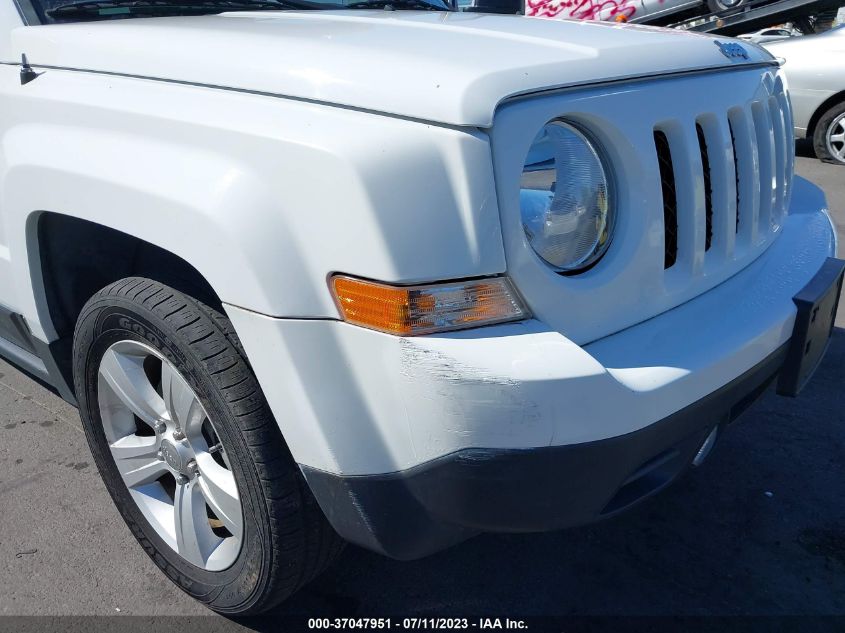 2017 JEEP PATRIOT LATITUDE - 1C4NJPFA4HD119220