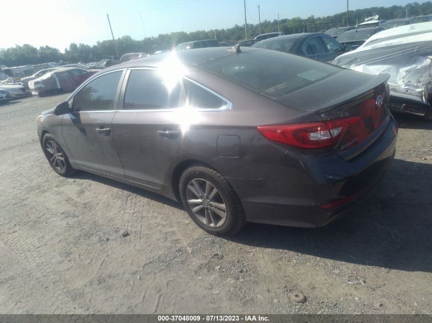 2016 HYUNDAI SONATA 2.4L SE - 5NPE24AF3GH384282