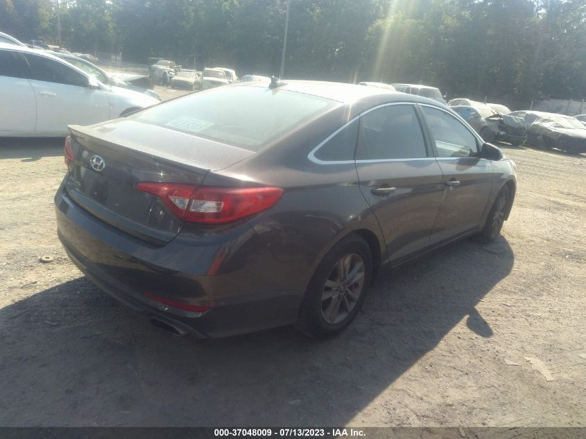 2016 HYUNDAI SONATA 2.4L SE - 5NPE24AF3GH384282