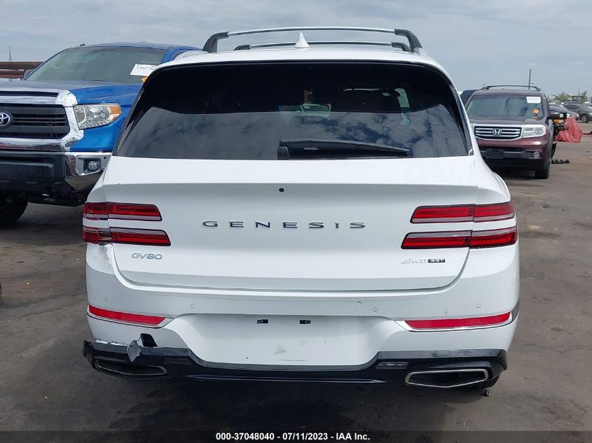 2022 GENESIS GV80 ADVANCED + KMUHCESC0NU077074