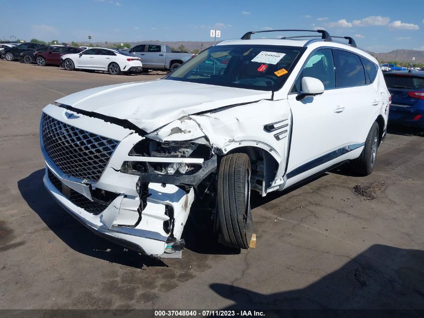 2022 GENESIS GV80 ADVANCED + KMUHCESC0NU077074