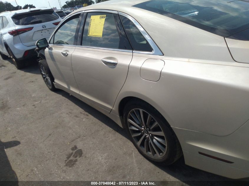 2018 LINCOLN MKZ SELECT - 3LN6L5D96JR611543