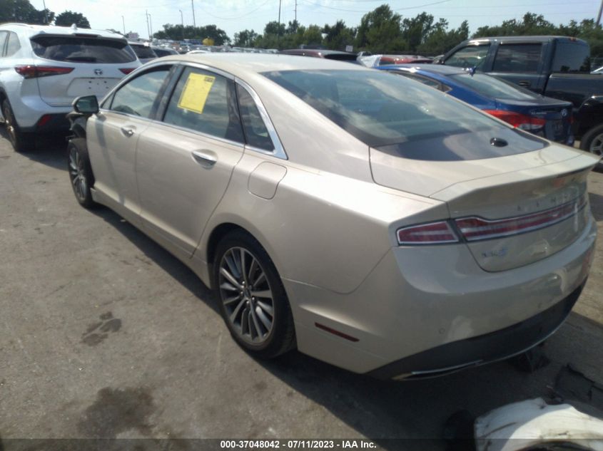 2018 LINCOLN MKZ SELECT - 3LN6L5D96JR611543