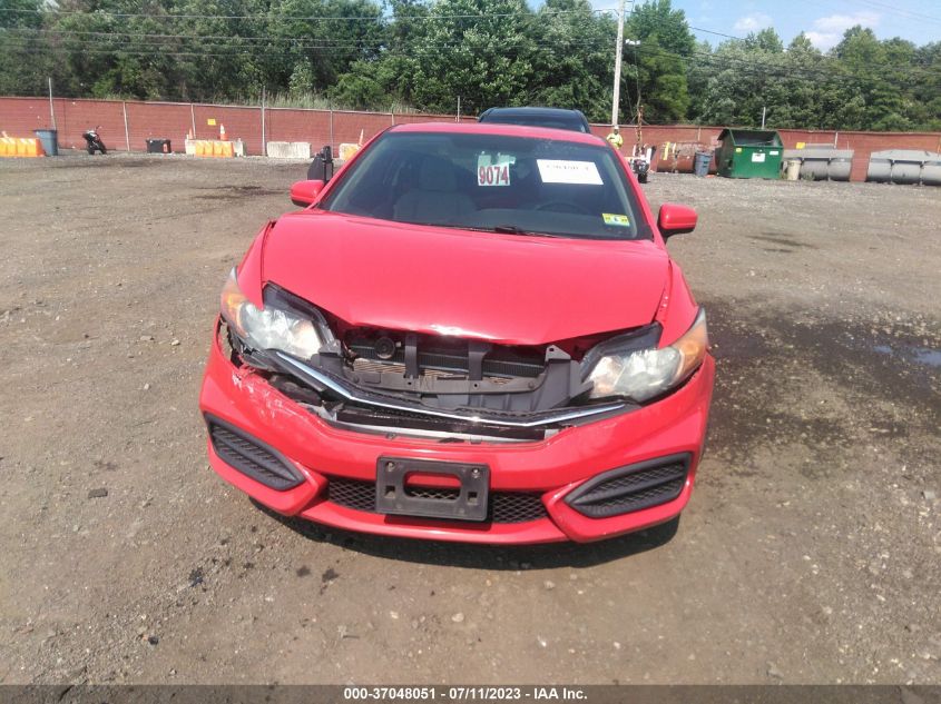 2014 HONDA CIVIC COUPE LX - 2HGFG3B50EH512412