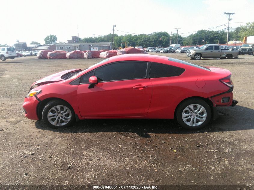 2014 HONDA CIVIC COUPE LX - 2HGFG3B50EH512412