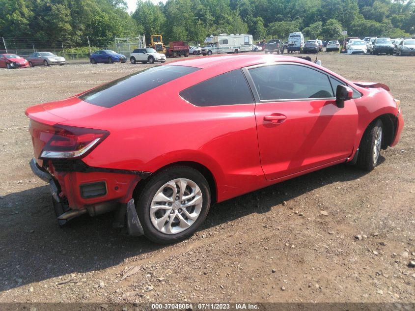 2014 HONDA CIVIC COUPE LX - 2HGFG3B50EH512412
