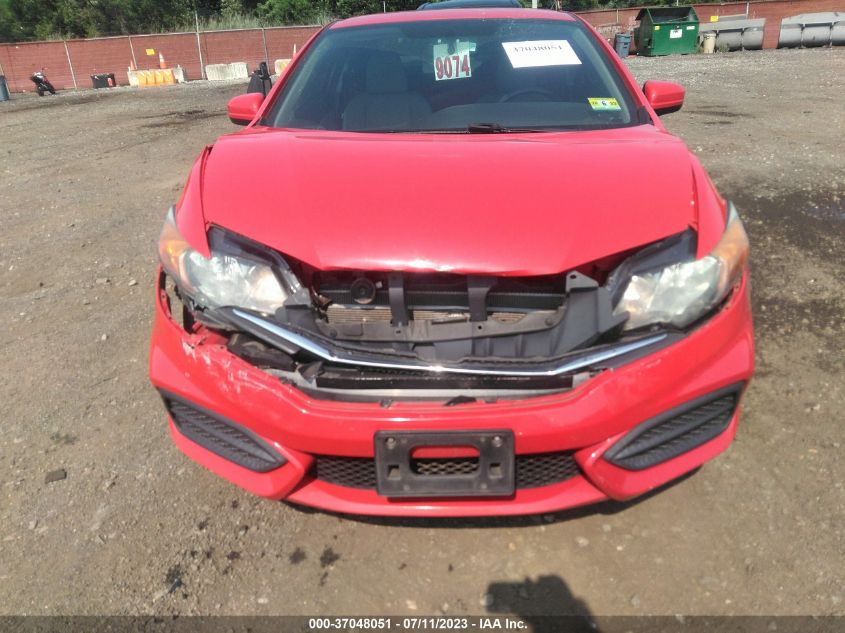 2014 HONDA CIVIC COUPE LX - 2HGFG3B50EH512412